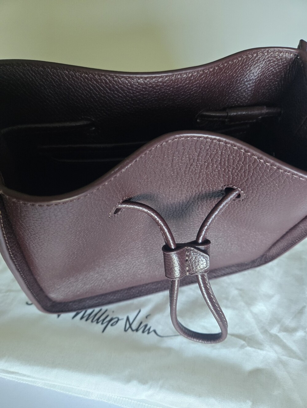 Phillip LIM Structured LEATHER Crossbody - Picture 3 of 11